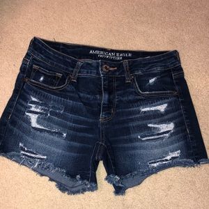 American Eagle Super Stretch Midi Shorts